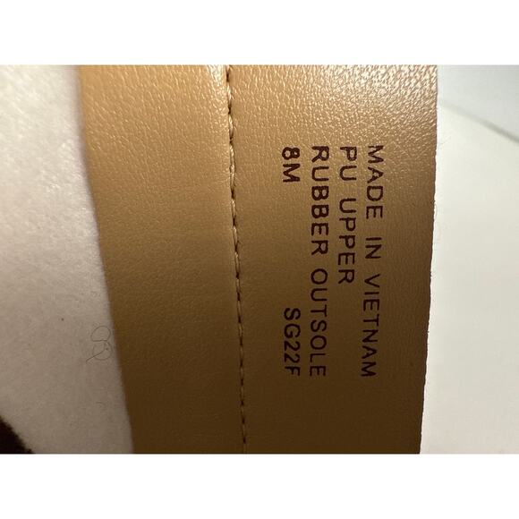 Michael Michael Kors Dover Heeled Bootie Womens 8 M Light Cream Leather Zip up - Picture 15 of 16